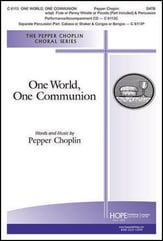 One World, One Communion SATB choral sheet music cover
